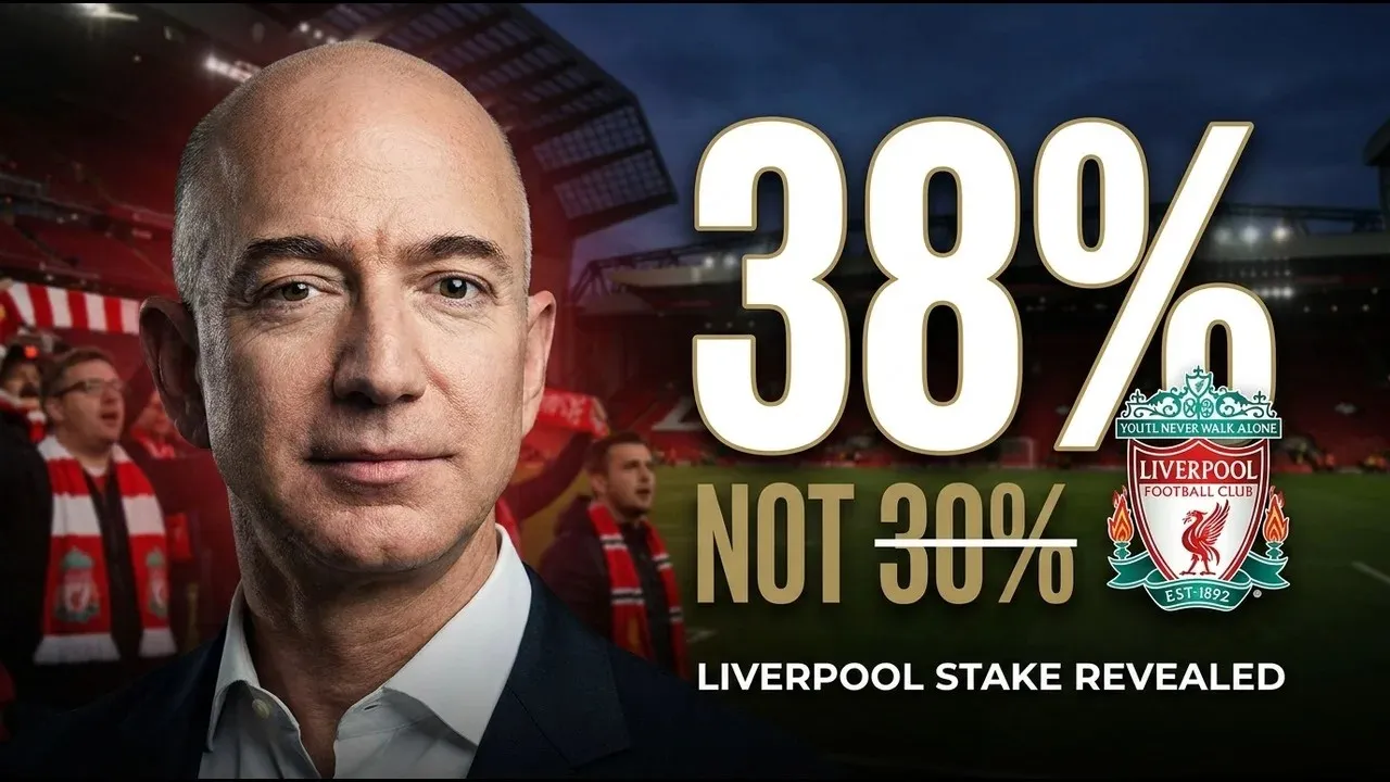 Jeff Bezos Consortium Actually Bought 38% of Liverpool, Not 30%