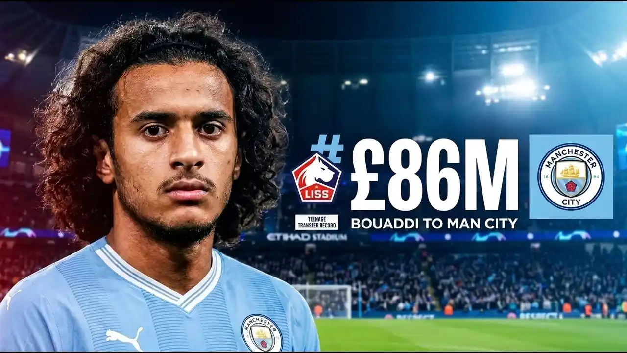 Man City Agree £86m Deal for 18-Year-Old Ayyoub Bouaddi