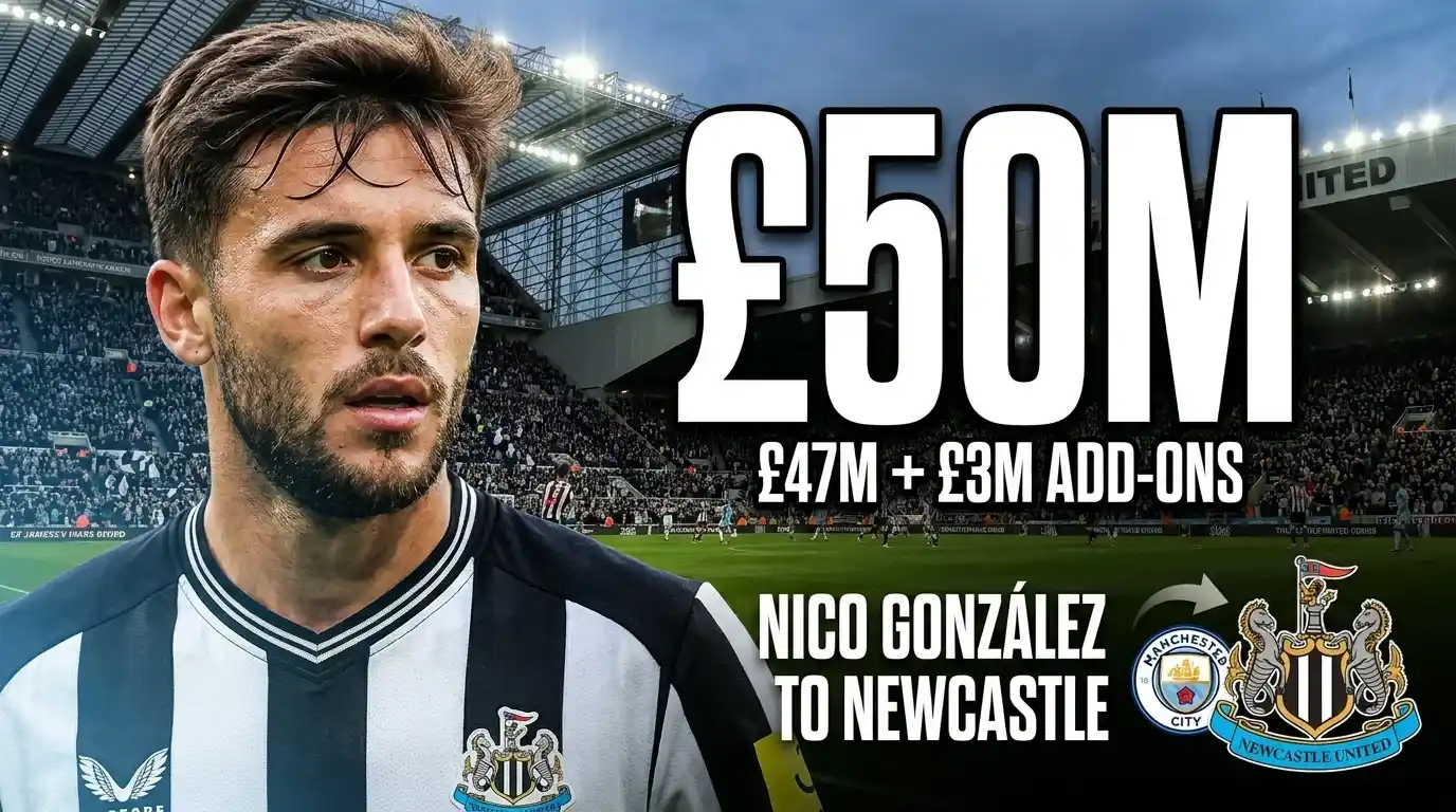 Newcastle Agree £50m Deal to Sign Nico González From Man City