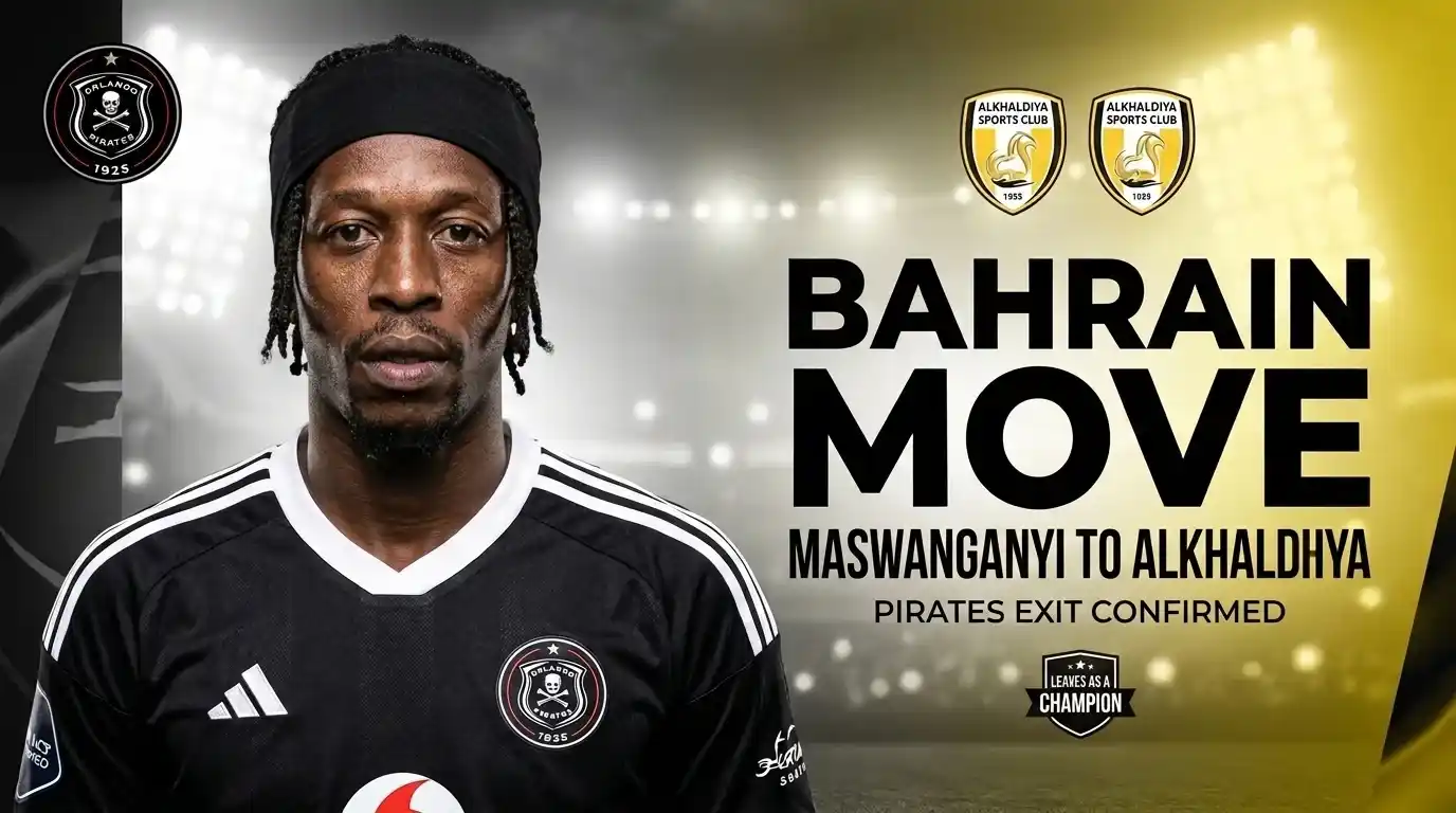 Tito's Gone: Orlando Pirates Confirm Maswanganyi Departure as Exodus Reaches 17 Players